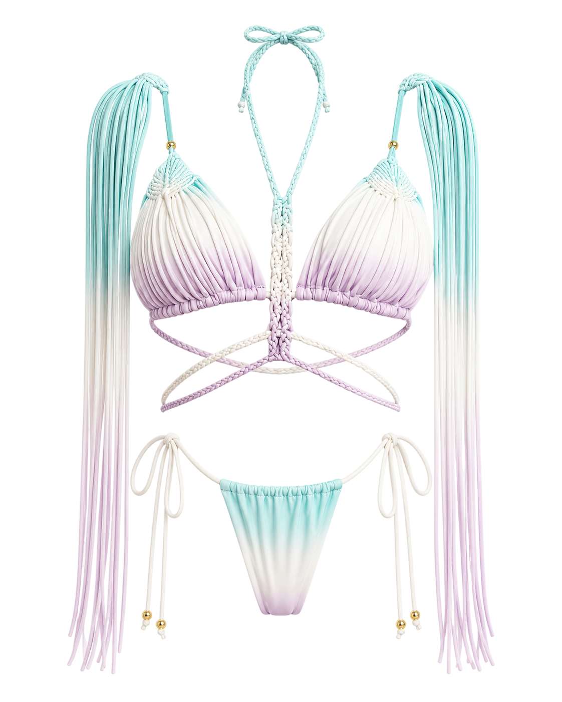 Bikini Aqua Fade